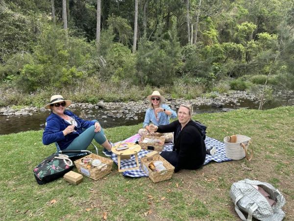 Yoga and Picnic in The Vineyard